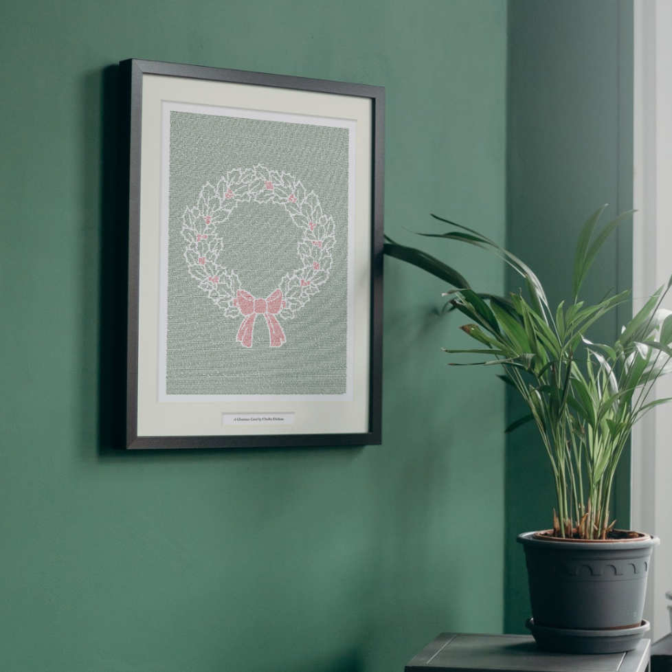 A Christmas Carol Matted Poster Print