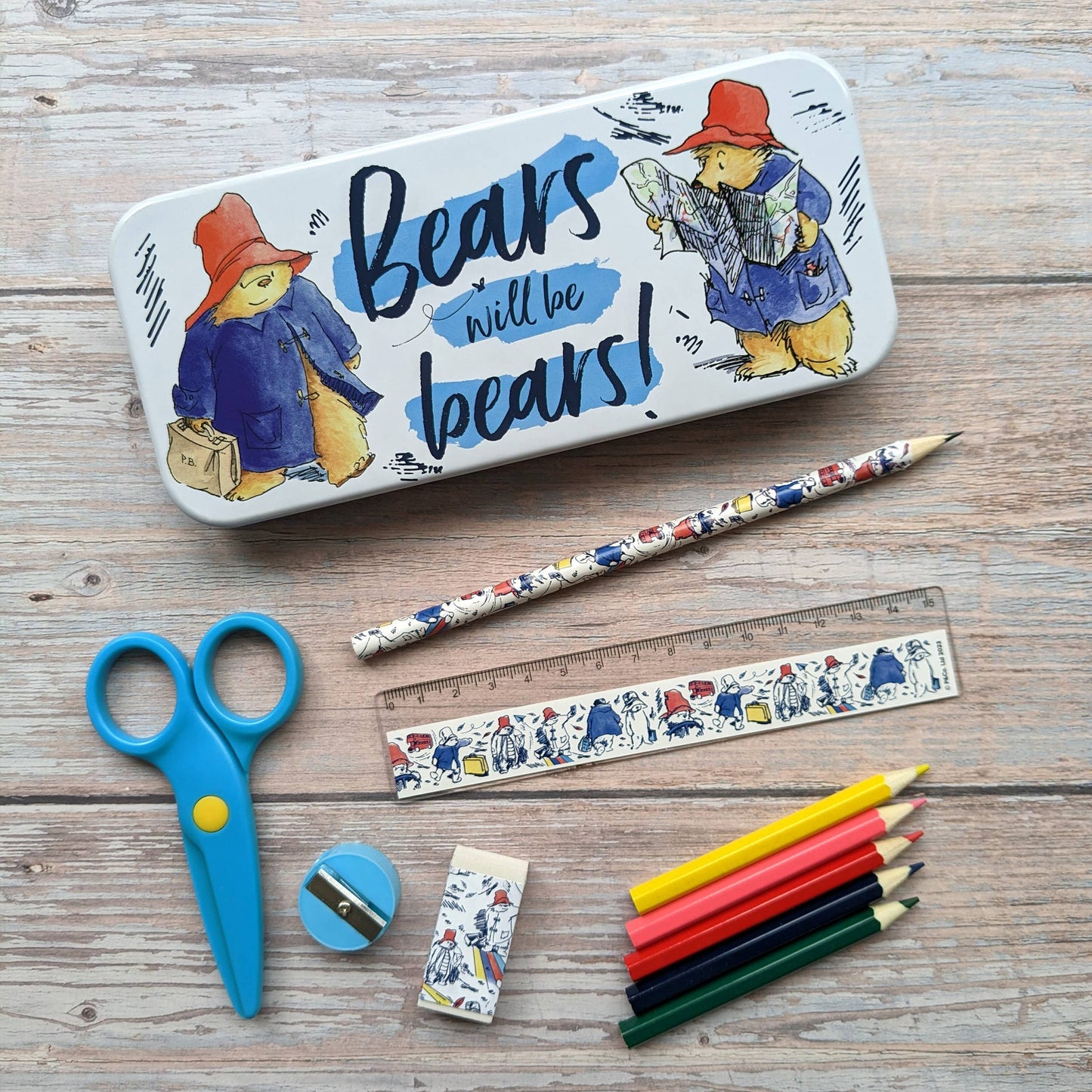 Paddington Stationery Tin Set