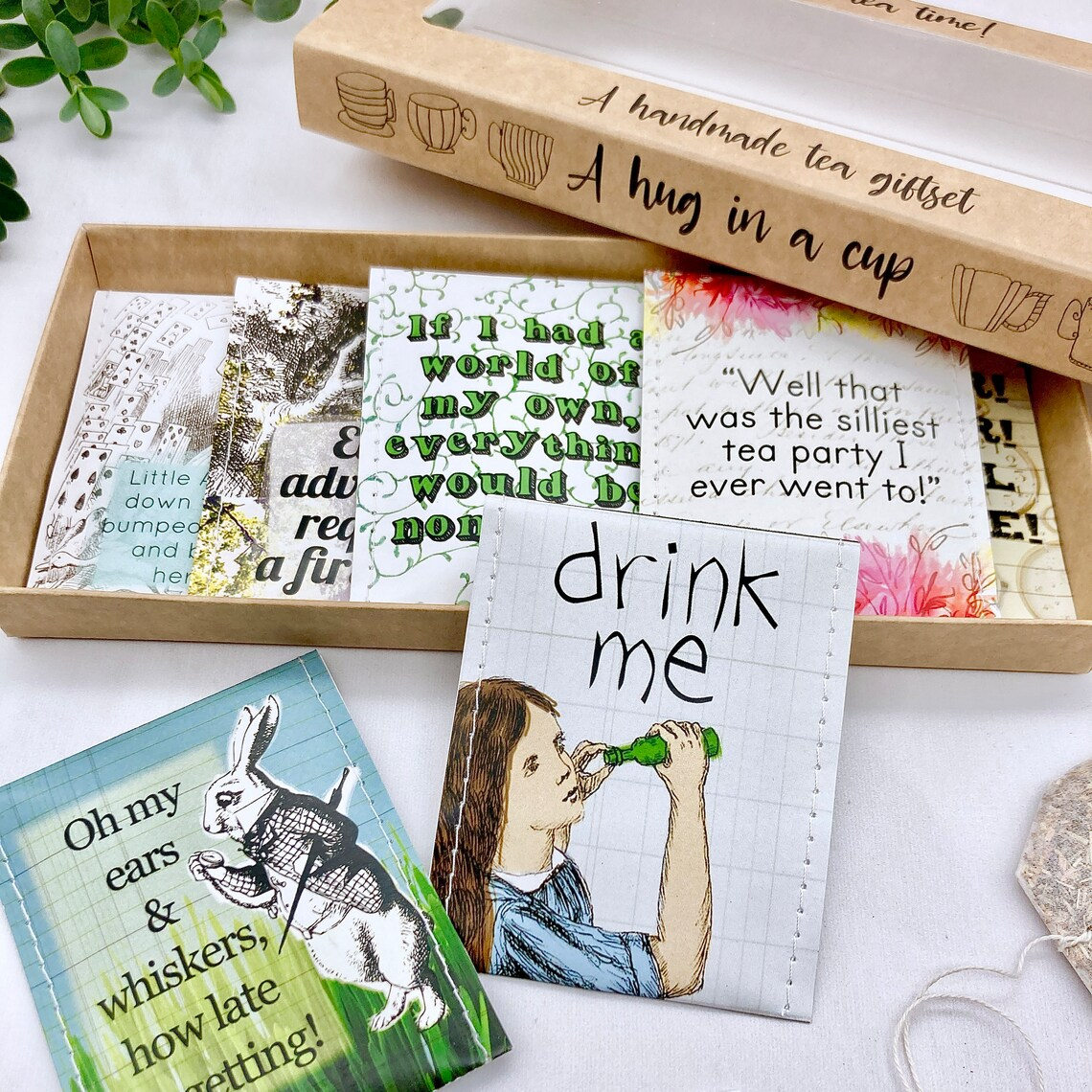 Alice in Wonderland Tea Gift Set from Victoria Mae Designs.
