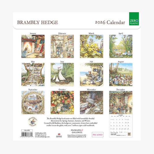 Brambly Hedge 2026 Calendar