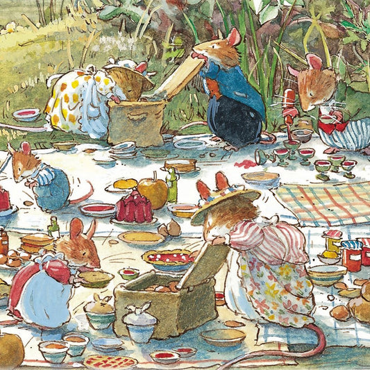 Brambly Hedge Picnic Time Set of 8 Notecards
