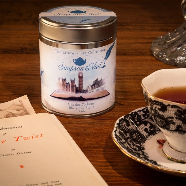 Charles Dickens' Black Tea Blend Literary Tea Tin 113g
