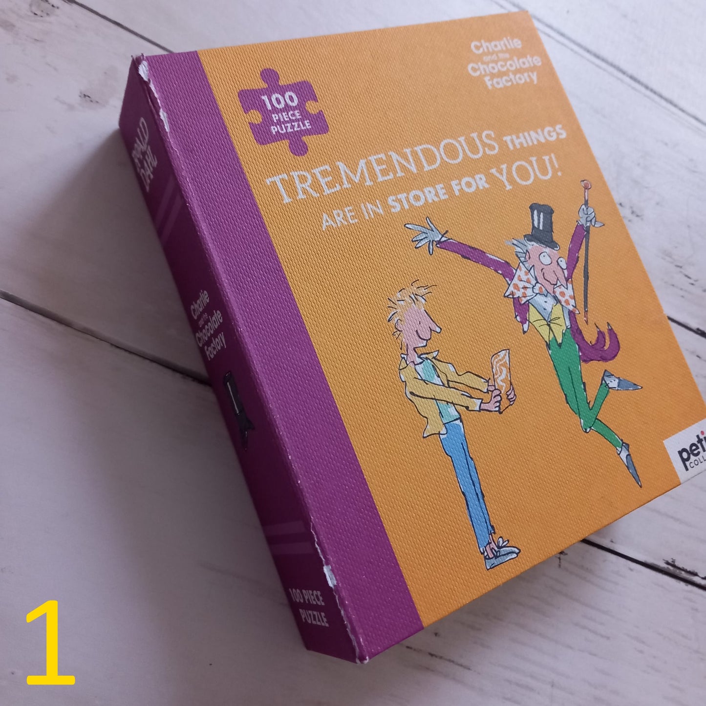 Roald Dahl Charlie & the Chocolate Factory 100 Piece Puzzle - REDUCED
