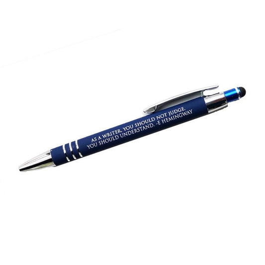 Ernest Hemingway Quote Pen