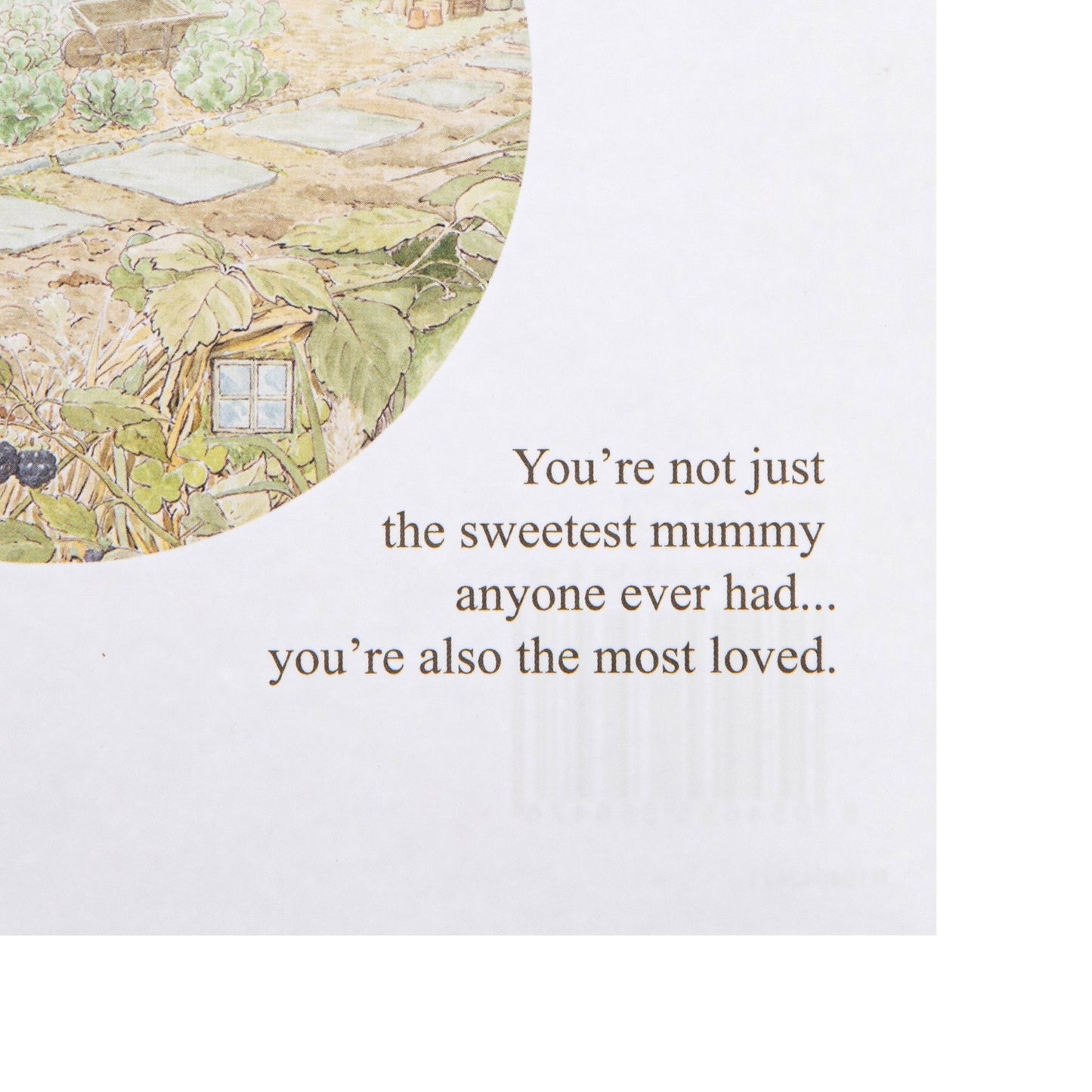 Birthday Card For Mummy - Beatrix Potter Peter Rabbit Design