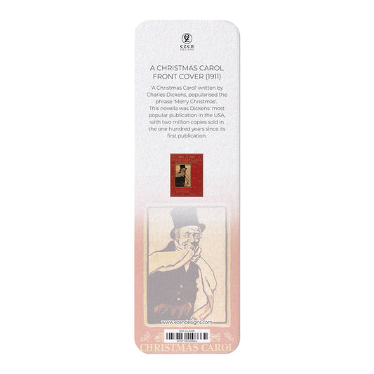 A Christmas Carol Front Cover Bookmark