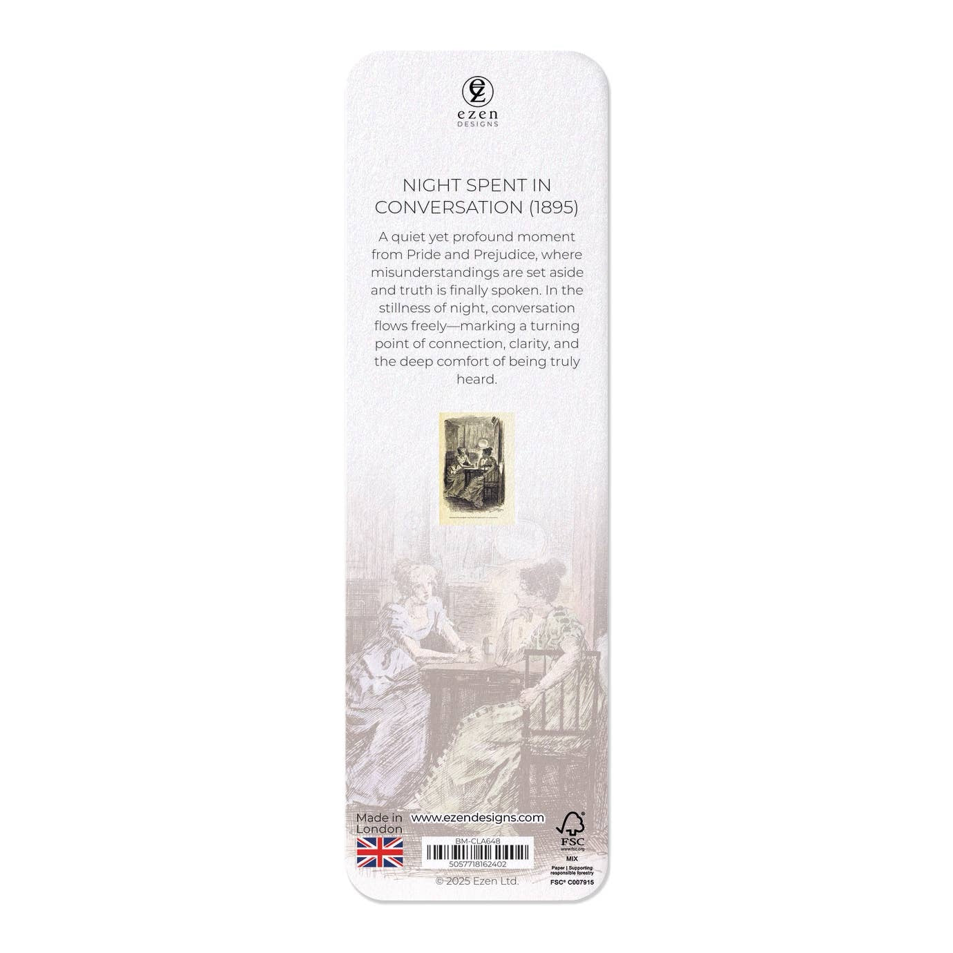 Night Spent in Conversation (1895): Painting Bookmark