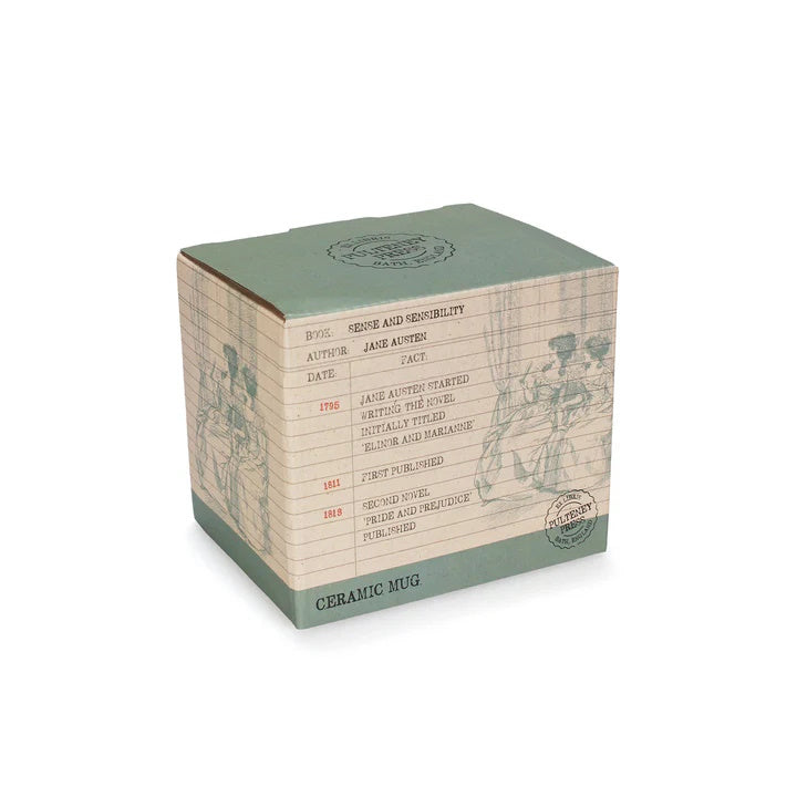 Jane Austen Sense and Sensibility Pulteney Press Mug