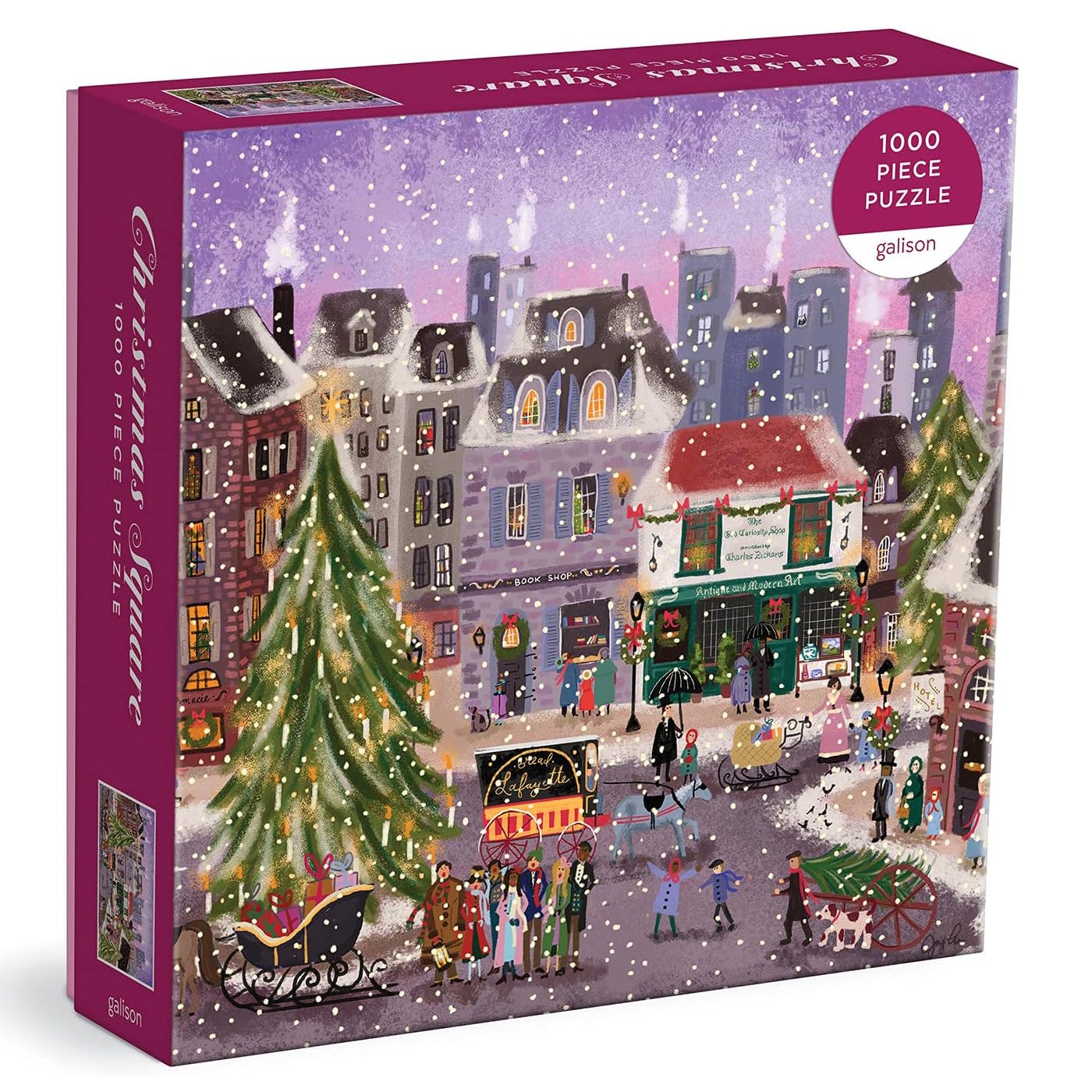 Joy Laforme Christmas Square 1000 Piece Puzzle