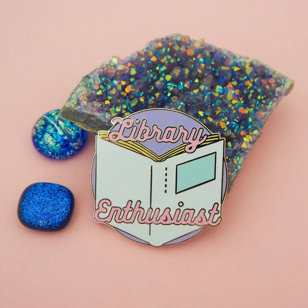 Library Enthusiast Enamel Pin