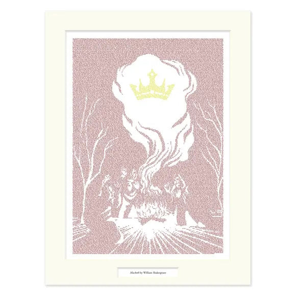 Macbeth Matted Print