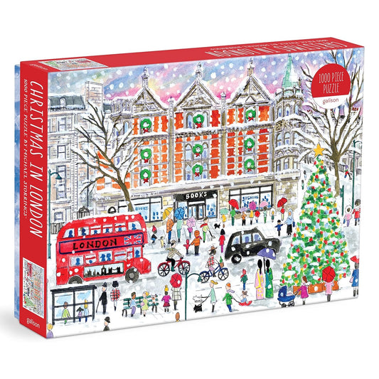 Michael Storrings Christmas in London 1000 Piece Puzzle