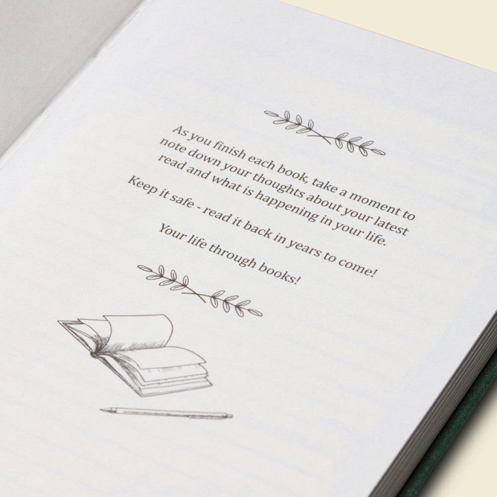 My Life Through Books - Book Lover Journal