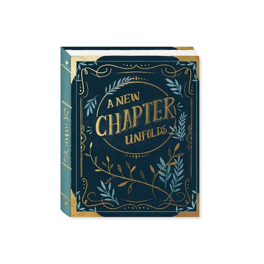 New Chapter 3D Layered Greeting Card