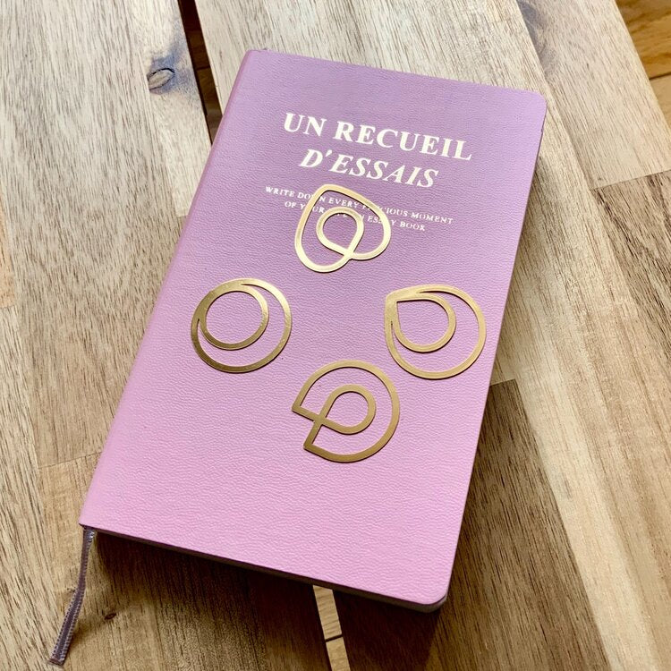 Brass Paper Clip Set
