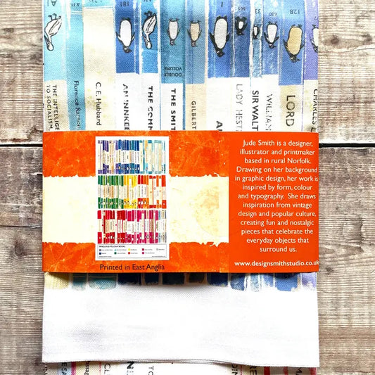 Penguins & Pelicans Tea Towel