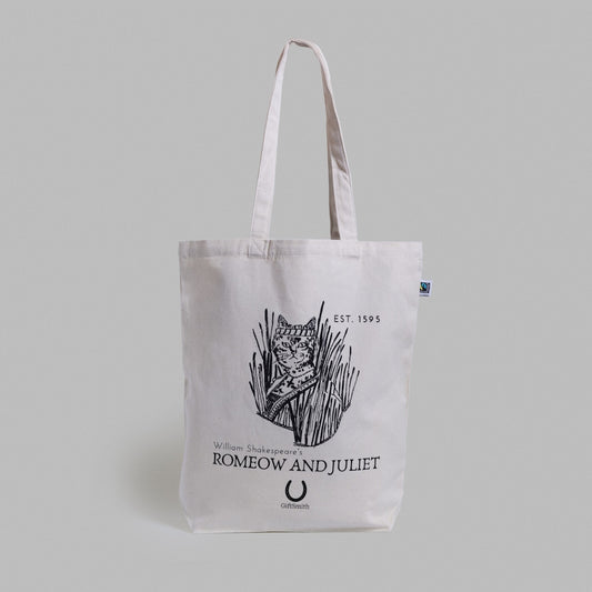 Romeow and Juliet Fairtrade Organic Tote Bag