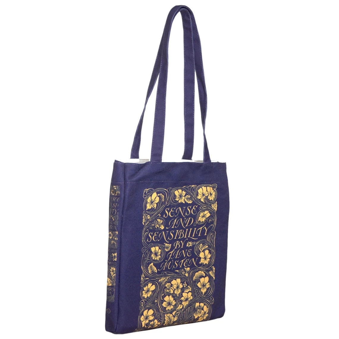 Sense and Sensibility Navy Blue Tote Bag