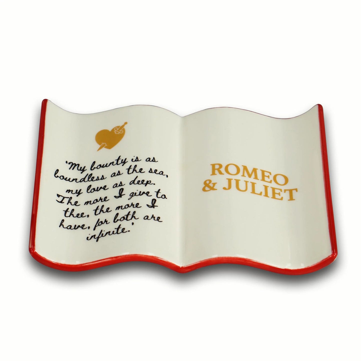 Shakespeare Romeo & Juliet Trinket Dish