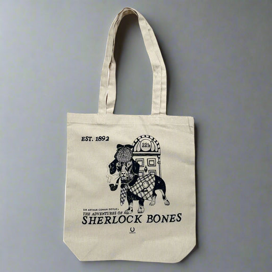 Sherlock Bones Fairtrade Organic Tote Bag
