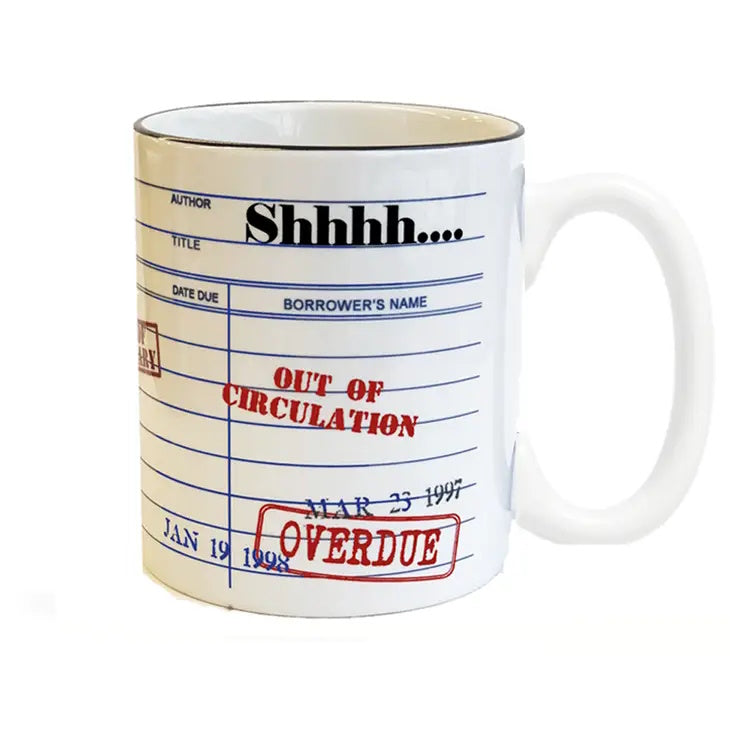 Shhhh.... Librarian Ceramic Mug