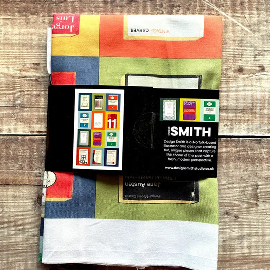 The Joy of Reading Book Quote Tea Towel