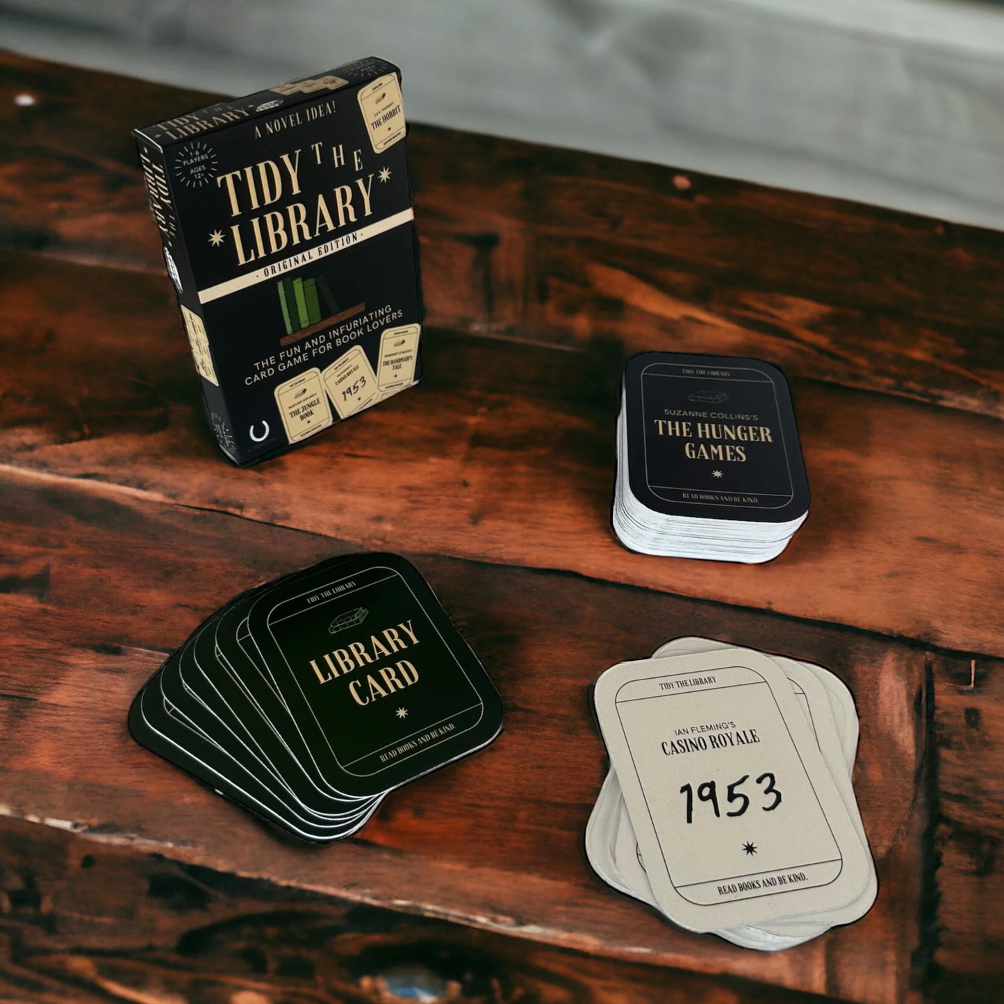 Tidy the Library - Card Game for Book Lovers
