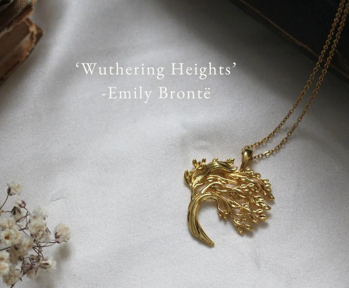 Wuthering Heights Bookish Pendant Necklace