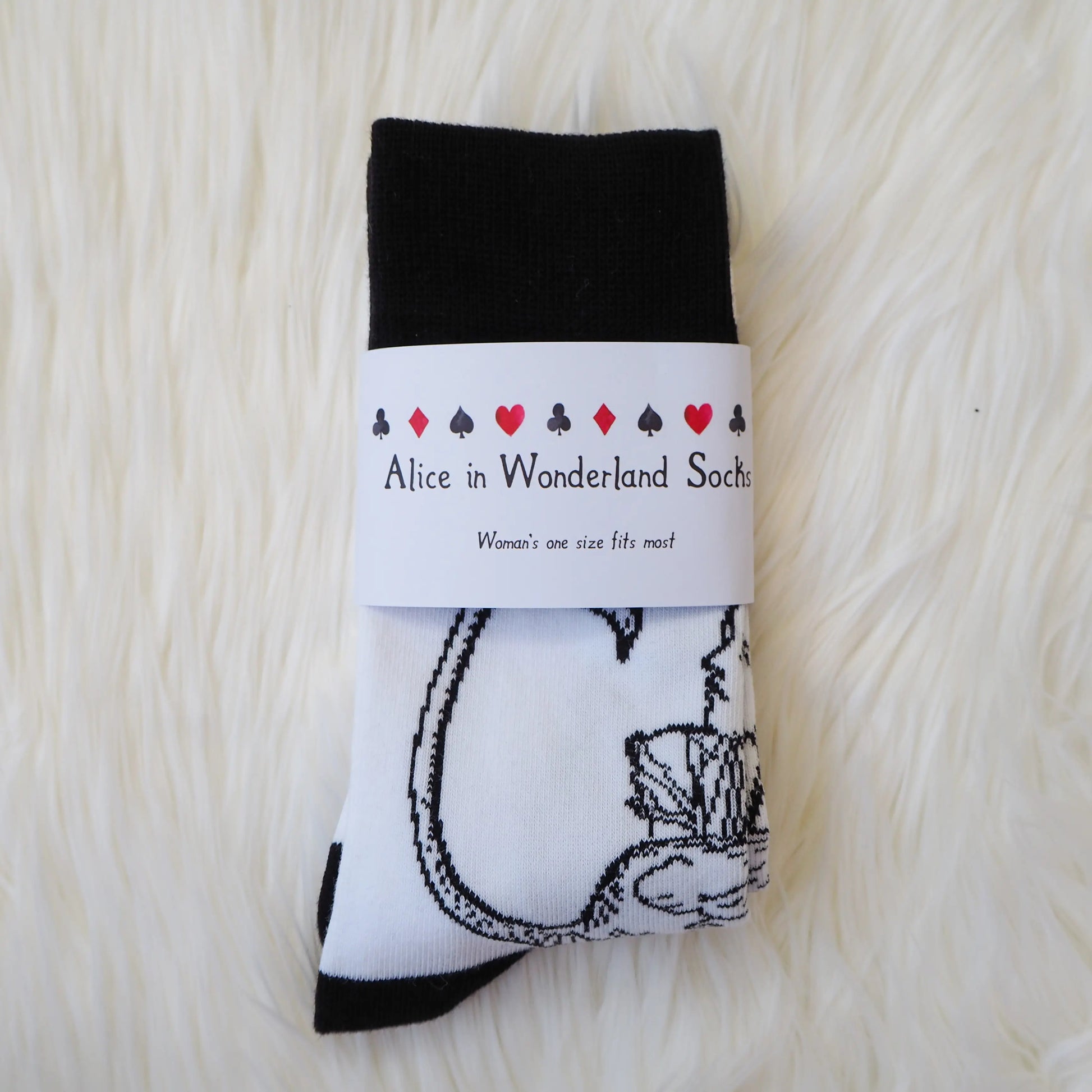 Alice in Wonderland Socks from Literary Emporium.