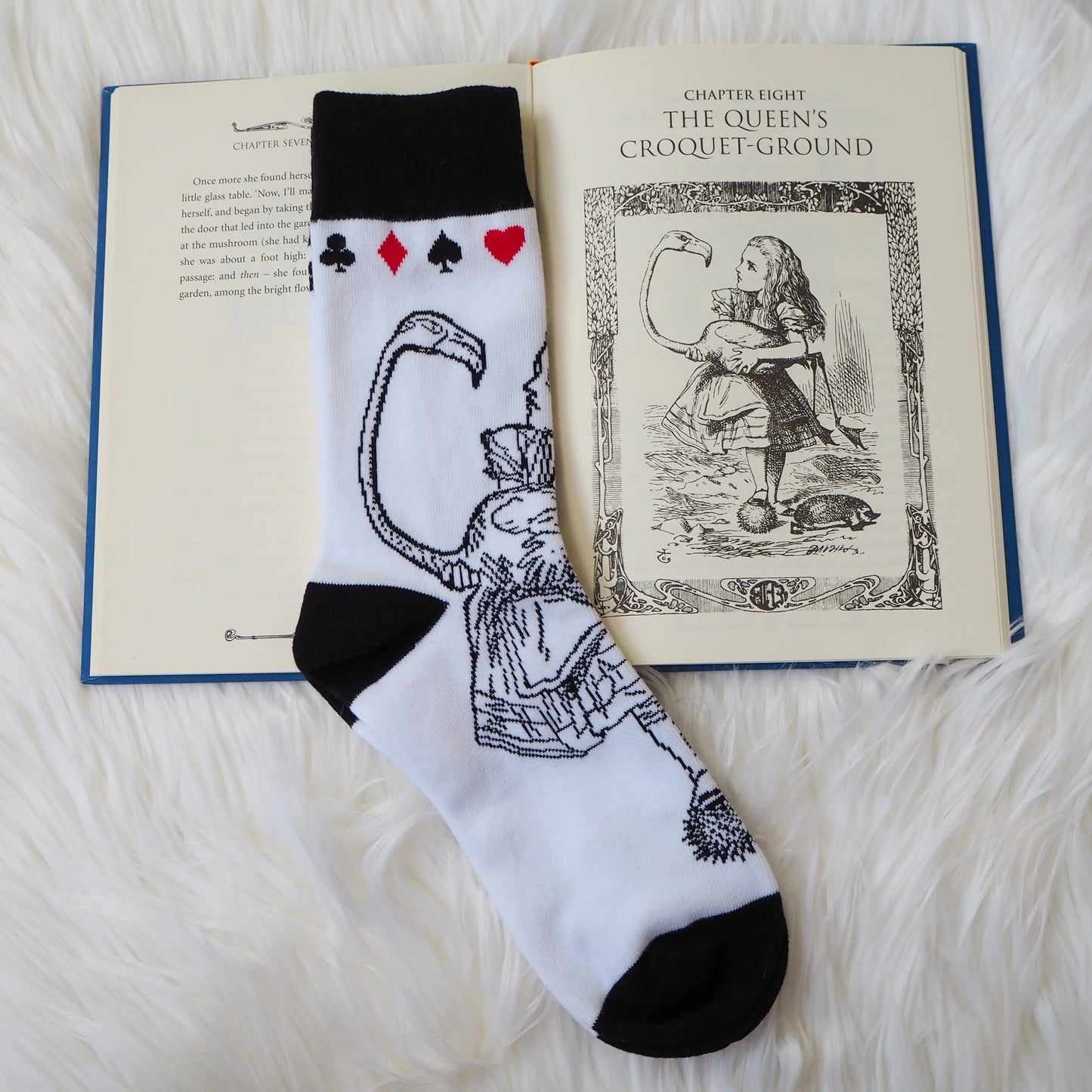 Alice in Wonderland Socks from Literary Emporium.