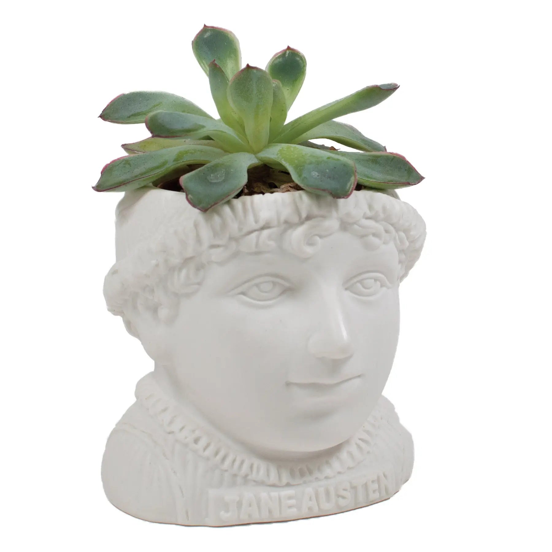 Jane Austen Small Ceramic Planter
