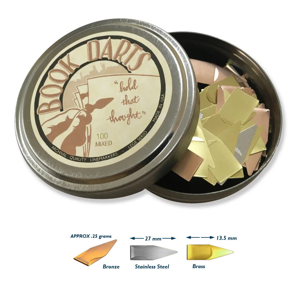 Book Darts Tin Mixed 100 darts