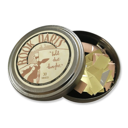 Book Darts Tin Mixed 30 darts - 3 colours