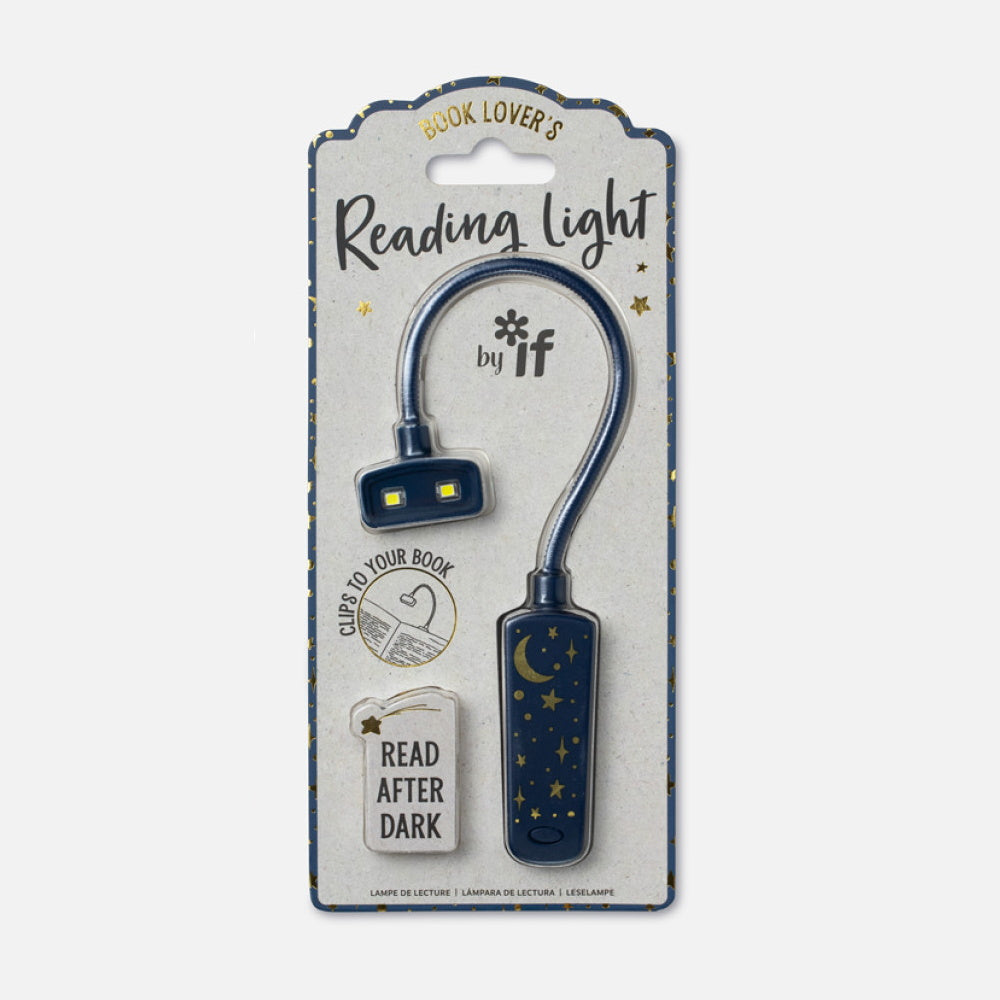 Book Lover's Reading Light - Moon & Stars