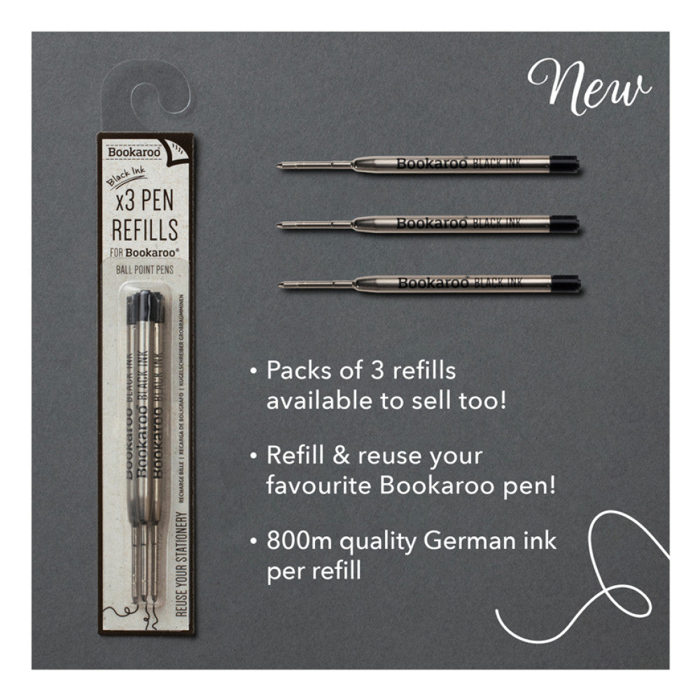 Bookaroo Pen Refills - Pack of 3