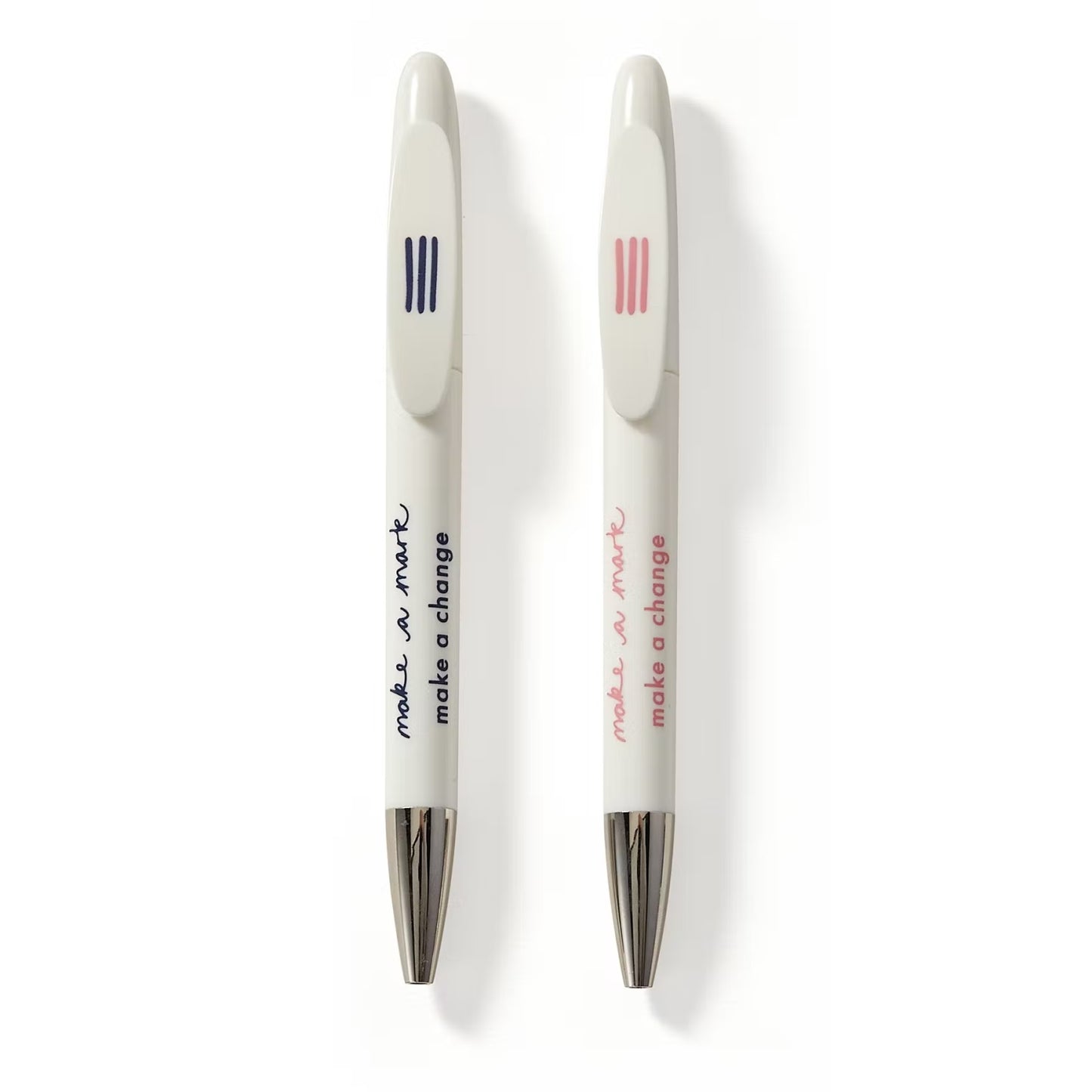 Recycled Single Use Plastic Pens in Blue Ideas Sleeve