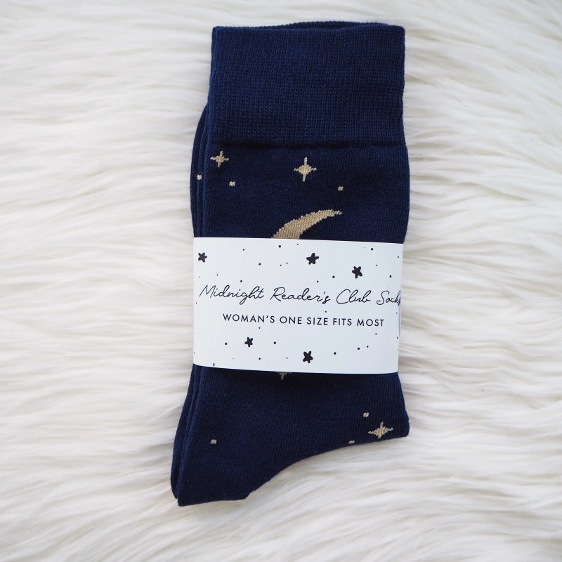 Midnight Readers Club Socks Literary Emporium