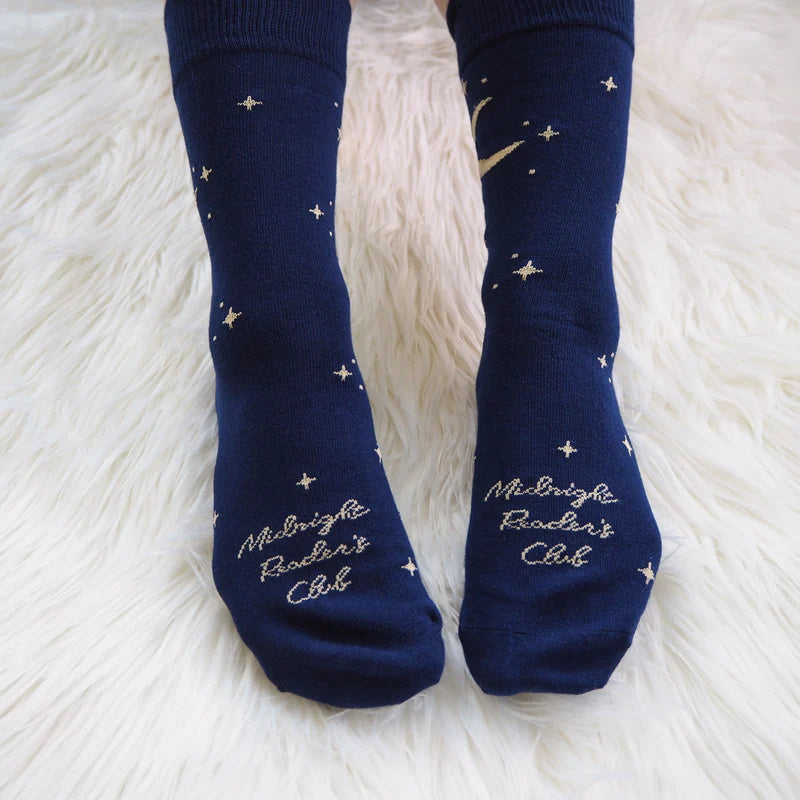Midnight Readers Club Socks Literary Emporium