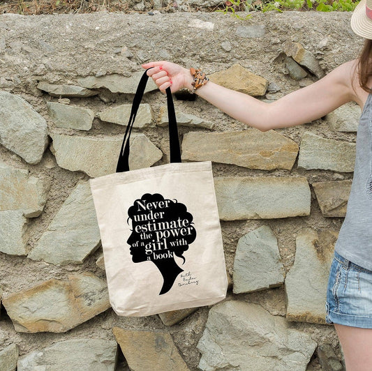 Never Underestimate the Power of a Girl Tote Bag