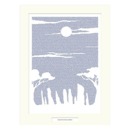 Outlander Matted Print