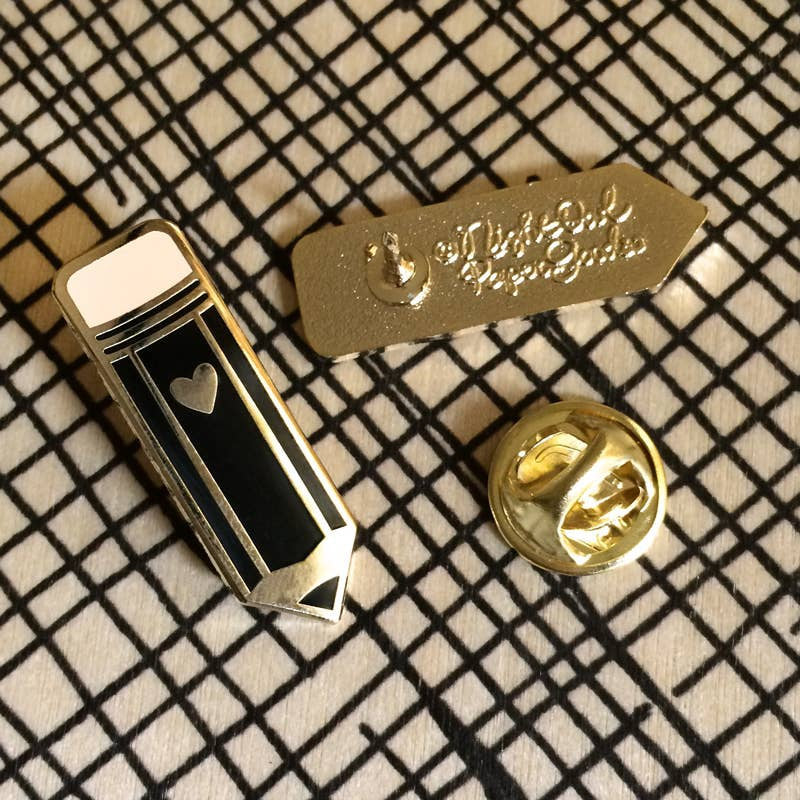 Pencil Enamel Pin