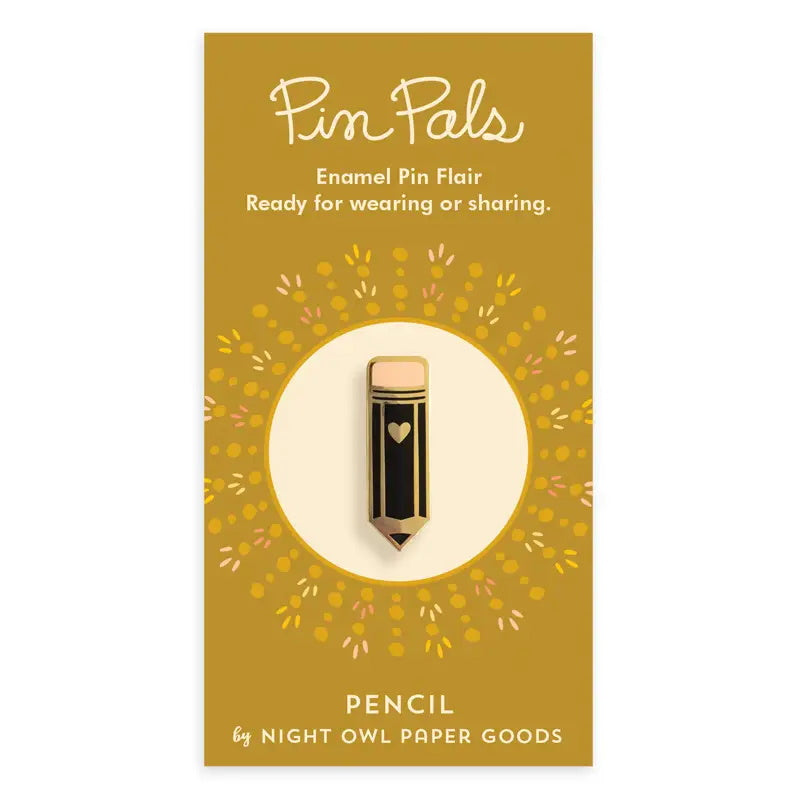 Pencil Enamel Pin