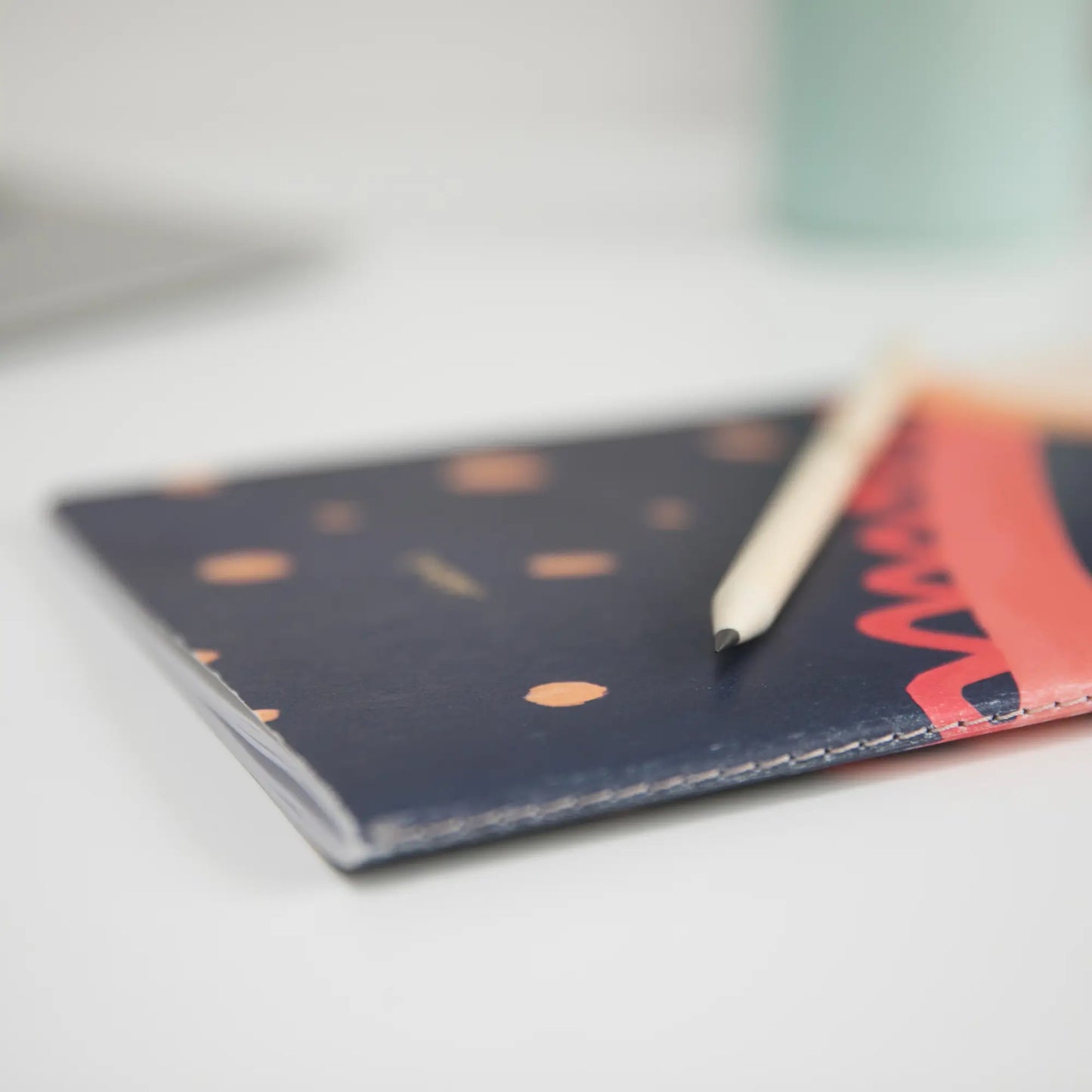 Recycled and Sustainable Plain A5 Ideas Sketchbook - Blue