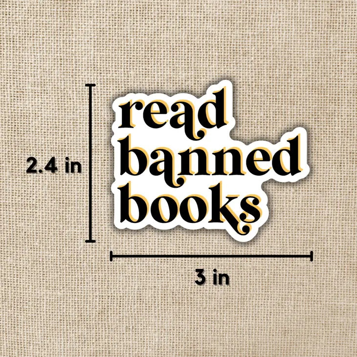 Read Banned Books Sticker