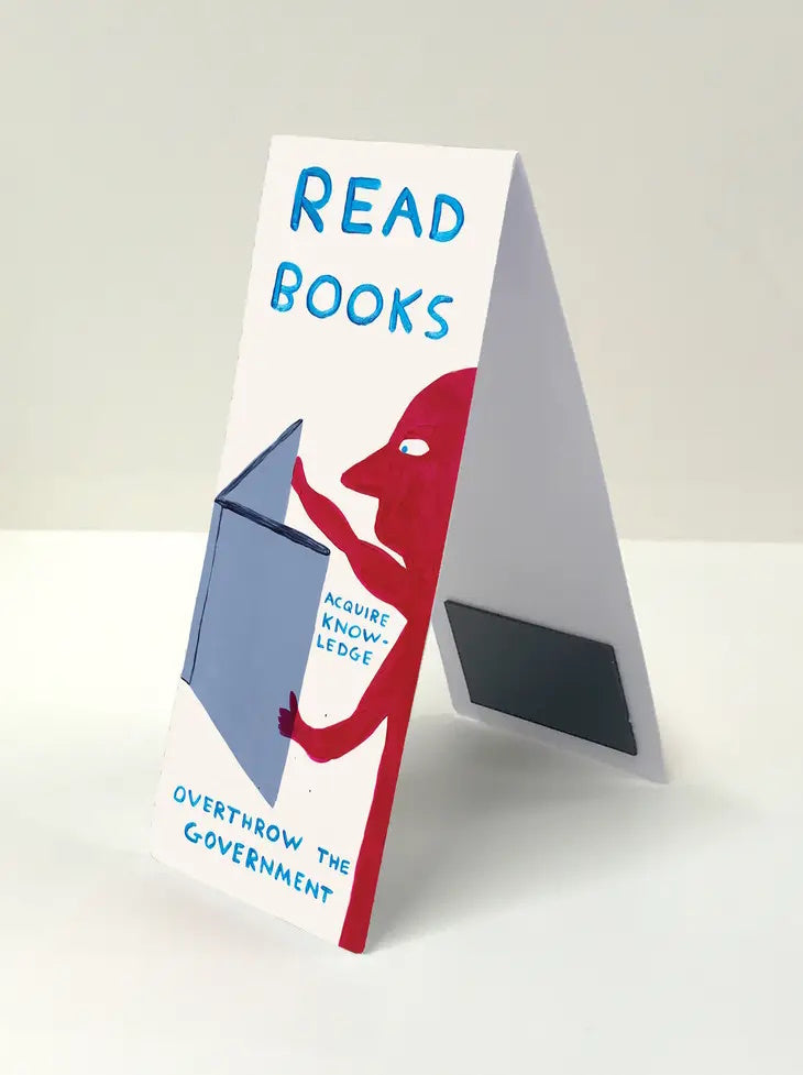 David Shrigley Read Books Magnetic Bookmark