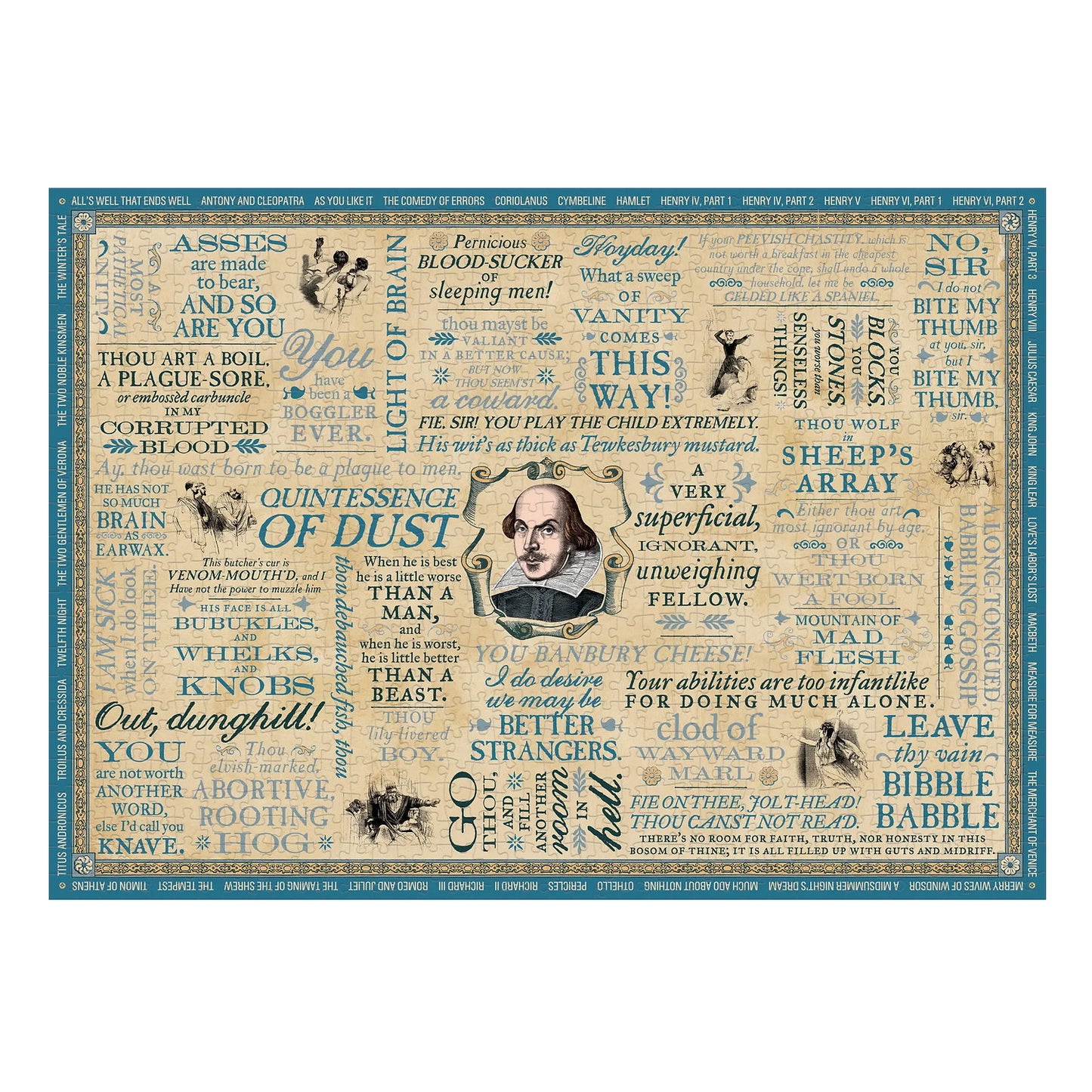 Shakespearean Insults Puzzle