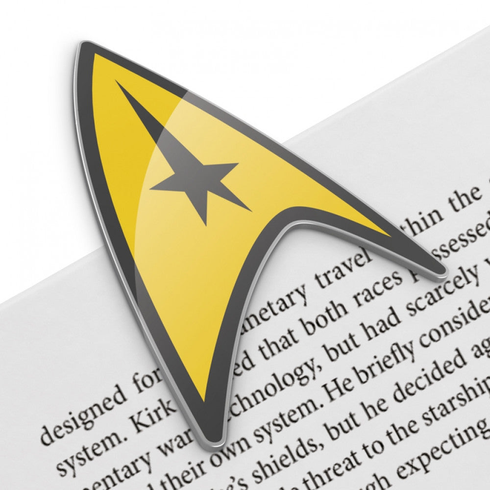 Star Trek Clip-on Metal Badge Bookmark