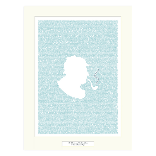 The Adventures of Sherlock Holmes Matted Print