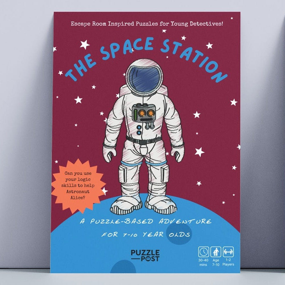The Space Station - Children’s Escape Room Game (Age 7-10)