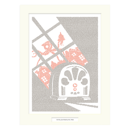 The War of the Worlds Matted Print
